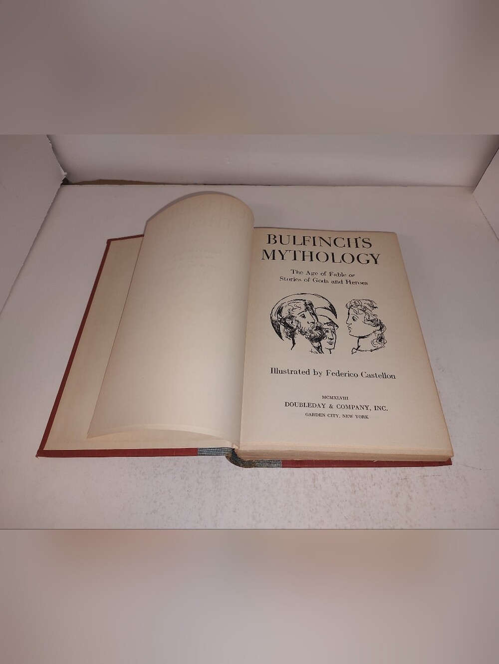Bulfinch's Mythology Illustrated by Federico Castellon 1948 HC Doubleday & Co.